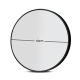 60cm Frameless Round Wall Mirror