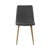 Artiss Set of 4 Collins Dining Chairs - Dark Grey