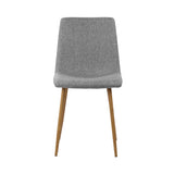 Artiss Set of 4 Collins Dining Chairs - Light Grey