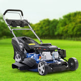 Giantz Lawn Mower Self Propelled 4 Stroke 22" 220cc Petrol Mower Grass Catch