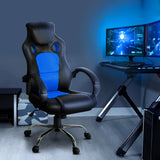 Artiss Gaming Chair Computer Office Chairs Blue & Black