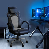 Artiss Gaming Chair Computer Office Chairs Grey & Black