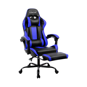 Gaming Office Chair Computer Seating Racer Black and Blue