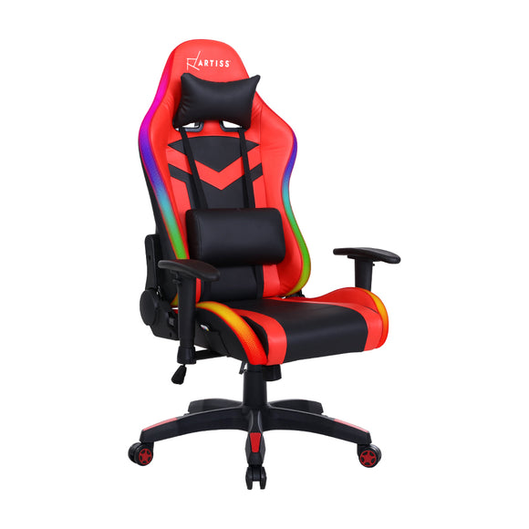 Artiss Gaming Office Chair RGB LED Lights Computer Desk Chair Home Work Chairs