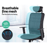 Mesh High Back Office Desk Chair - Black