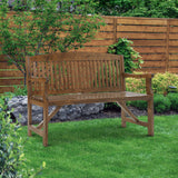 Gardeon Wooden Garden Bench Chair Natural Outdoor Furniture Décor Patio Deck 3 Seater