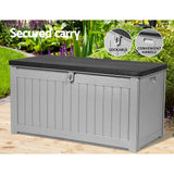 Gardeon Outdoor Storage Box Bench Seat 190L