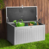 Gardeon Outdoor Storage Box Bench Seat 190L