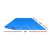 Aquabuddy 10M X 4M Solar Swimming Pool Cover 400 Micron Outdoor Bubble Blanket