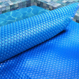 Aquabuddy 10M X 4M Solar Swimming Pool Cover 400 Micron Outdoor Bubble Blanket