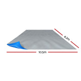 Aquabuddy 10.5x4.2M Swimming Pool Cover 400 Micron Solar Isothermal Blanket