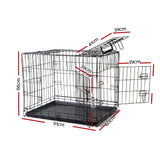 i.Pet 36inch Pet Cage - Black