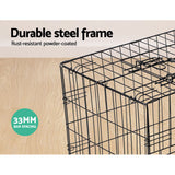 i.Pet 48inch Pet Cage - Black