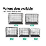 i.Pet 48inch Pet Cage - Black