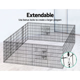 i.Pet 2X36" 8 Panel Pet Dog Playpen Puppy Exercise Cage Enclosure Fence Play Pen