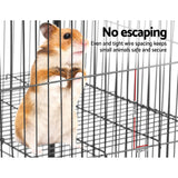 i.Pet 4 Level Rabbit Cage Bird Ferret Parrot Aviary Cat Hamster Castor 142cm