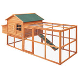 i.Pet Chicken Coop Coops Wooden Rabbit Hutch Hen Chook House Ferret Large Run XL