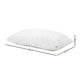 Giselle Bedding Set of 2 Rayon King Memory Foam Pillow