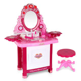 Keezi 30 Piece Kids Dressing Table Set - Pink