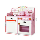 Keezi Kids Kitchen Play Set - Pink