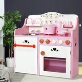 Keezi Kids Kitchen Play Set - Pink