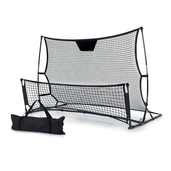 Everfit Portable Soccer Rebounder Net Volley Training Football Goal Pass Trainer