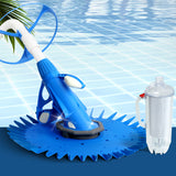 Aquabuddy Swimming Pool Cleaner Floor Climb Wall Automatic Hose Leaf Catcher