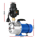 Giantz 2300W High Pressure Garden Jet Water Pump with Auto Controller