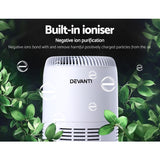 Devanti Air Purifier Desktop Purifiers HEPA Filter Home Freshener Carbon Ioniser