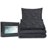 Giselle Bedding Queen Size Quilt Cover Set - Black