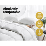 Giselle Bedding Super King Size Merino Wool Duvet Quilt