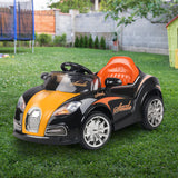 Rigo Kids Ride On Car  - Black & Orange