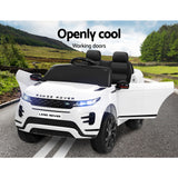 Kids Ride On Car Licensed Land Rover 12V Electric Car Toys Battery Remote White