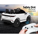 Kids Ride On Car Licensed Land Rover 12V Electric Car Toys Battery Remote White