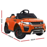 Rigo Kids Ride On Car Electric 12V Toys Orange