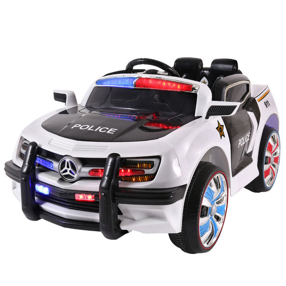 Rigo Kids Ride On Car - Black & White