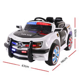 Rigo Kids Ride On Car - Black & White