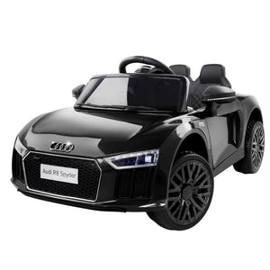 Kids Ride On Car Audi R8 Licensed Electric 12V Black