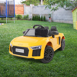 Rigo Kids Ride On Audi R8 - Yellow