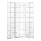 Artiss 3 Panel Wooden Room Divider - White