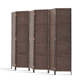 Artiss 6 Panel Room Divider - Brown