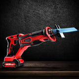 Giantz 18V Lithium Cordless Reciprocating Saw Electric Corded Sabre Saw Tool