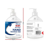 Relifeel Hand Sanitiser 1L 500mL x2 72% Alcohol Sanitizer Gel Instant Wash