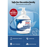 Relifeel Hand Sanitiser 2L 500mL x4 72% Alcohol Sanitizer Gel Instant Wash