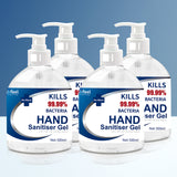 Relifeel Hand Sanitiser 2L 500mL x4 72% Alcohol Sanitizer Gel Instant Wash