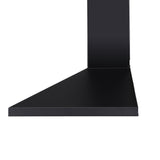 Devanti Range Hood Rangehood 90cm 900mm Kitchen Canopy LED Light Wall Mount Black