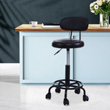 Artiss Salon Stool Swivel Barber Chairs Hairdressing Backrest Hydraulic Height