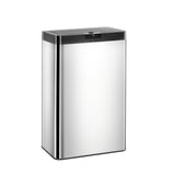 Stainless Steel Sensor Bin Rubbish Trash Bins Motion Automatic Touch Free 60L