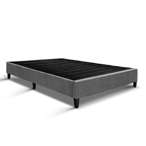 Artiss Double Size Bed Base Frame - Grey