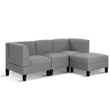 Artiss 4 Seater Sofa Set Bed Modular Lounge Chair Chaise Suite Fabric